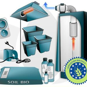 Kit Indoor BIO con Grow Box - HPS Agro 600W